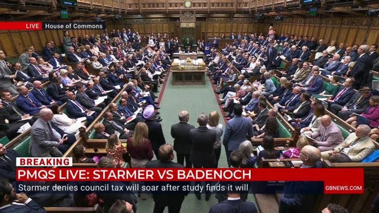 'Would you shut up!' PMQs descends into heckling chaos as Nigel Farage stares down 'disrespectful' MP in heated moment