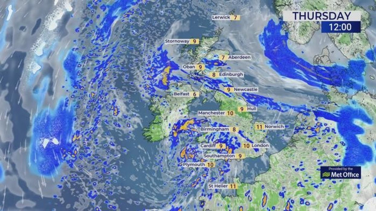 Met Office weather warnings: Britain put on notice as major storm to hit in next 24 hours