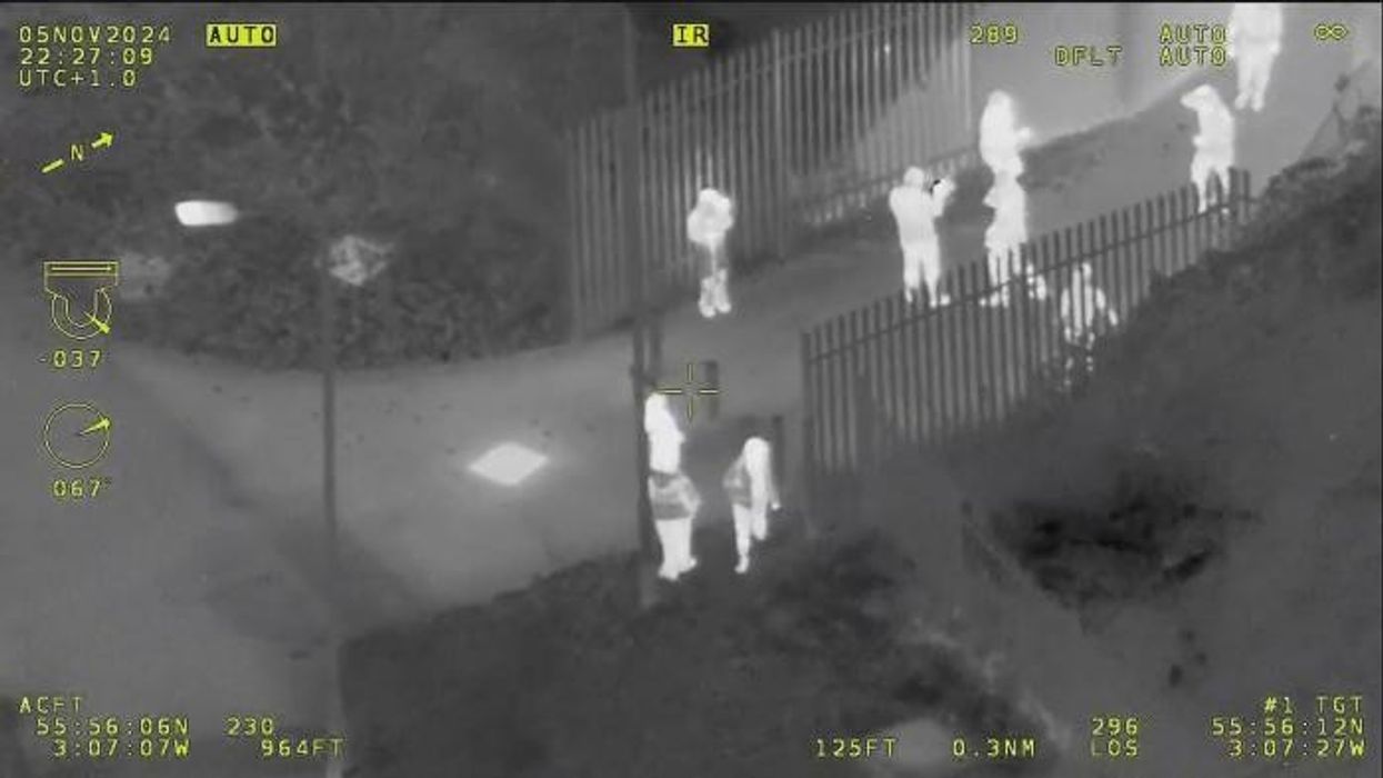 Four teenagers arrested after fireworks and projectiles thrown at police in Bonfire Night chaos
