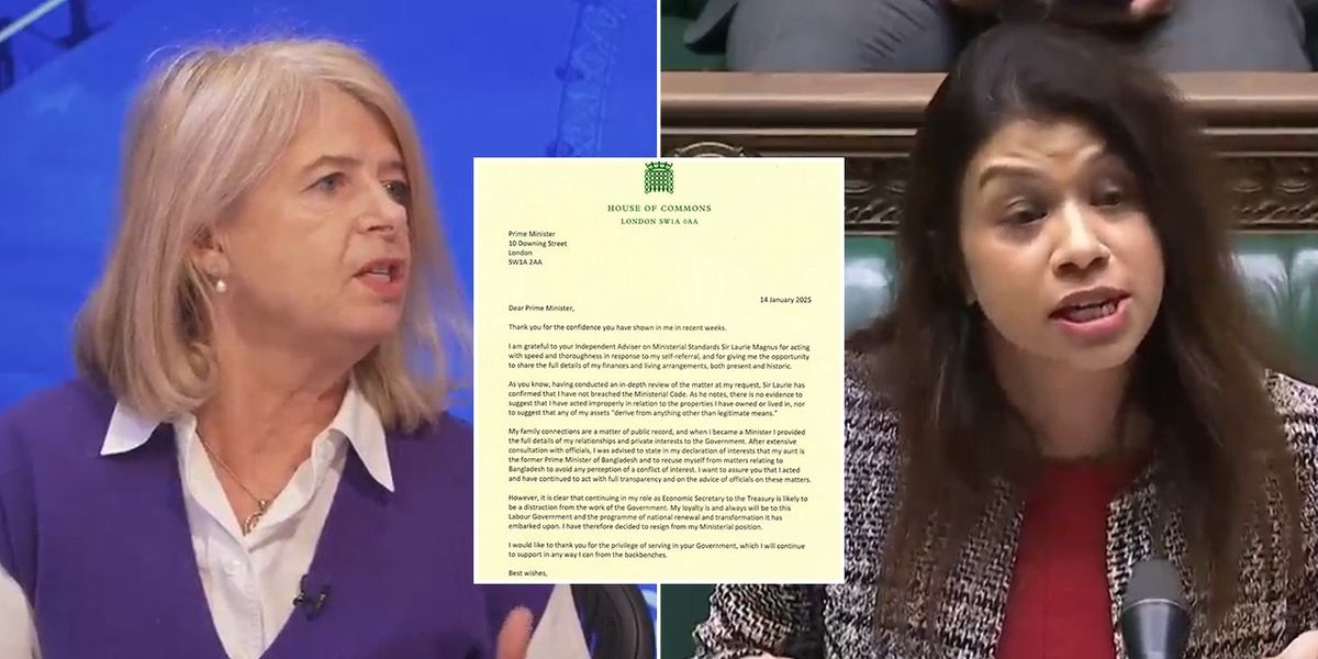 NextImg:'A laughing stock!' Labour torn apart by Tory MP after Tulip Siddiq resignation - 'She had to go'