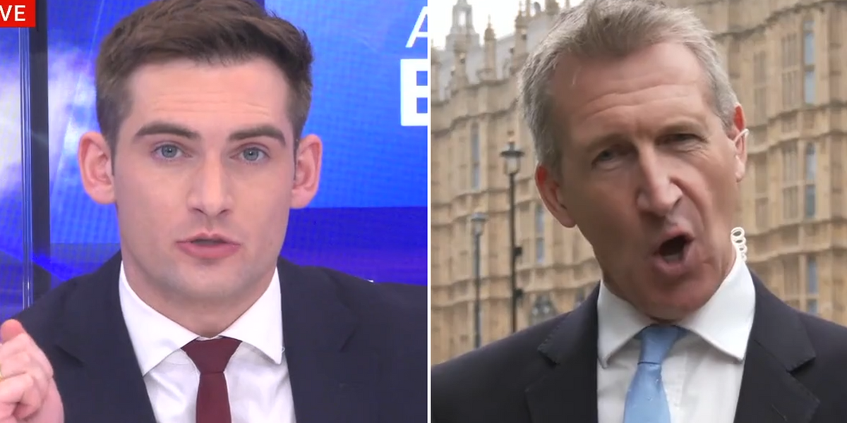 NextImg:Tom Harwood grills minister about where migrants will end up after ditching RAF Scampton