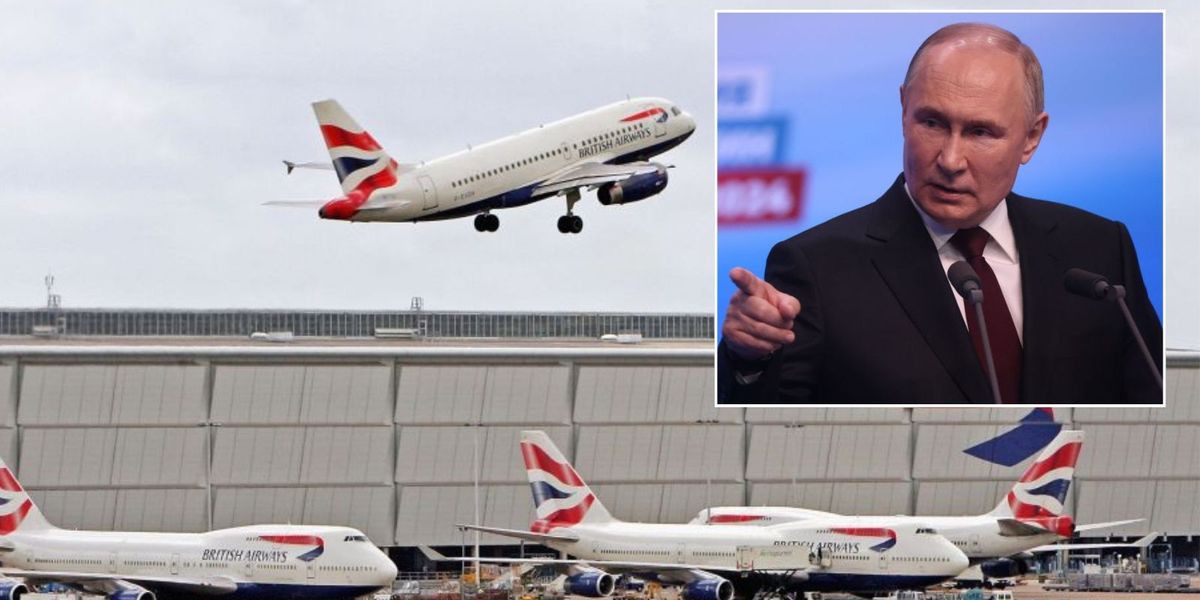 NextImg:Putin's hackers attack thousands of British holiday flights in 'extremely dangerous Russian jamming'