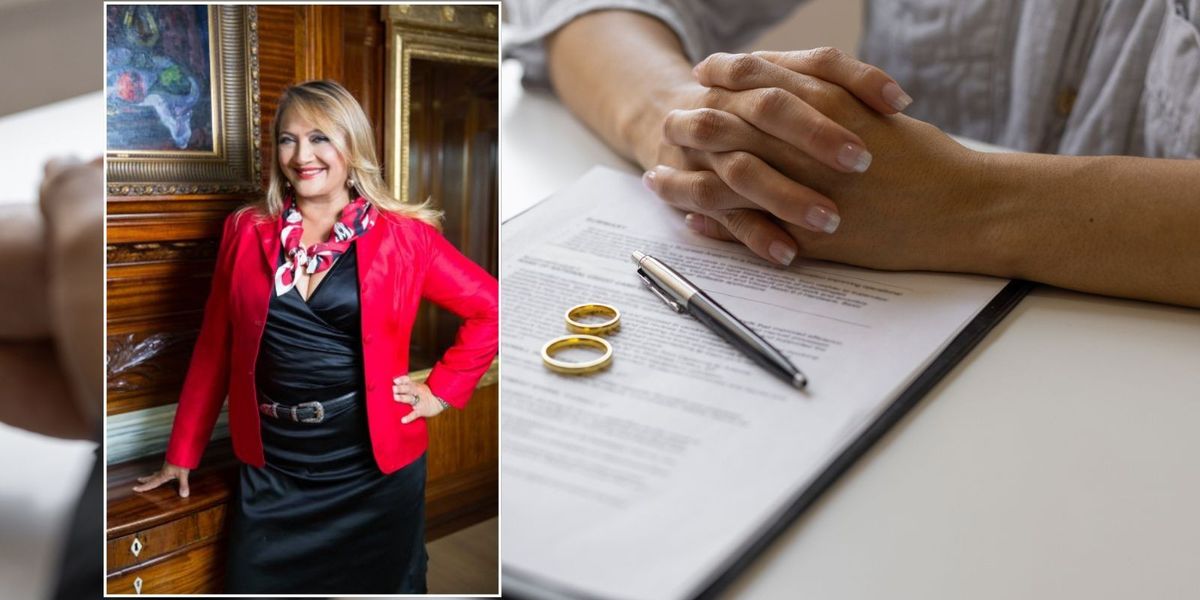 NextImg:Firm headed by 'diva of divorce' makes computer error that led to couple getting WRONGLY divorced