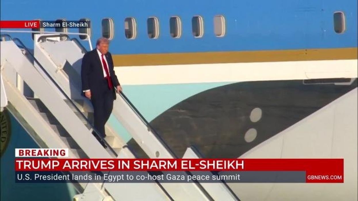 Fifa president and major Premier League club owner meet with Donald Trump at Egypt peace summit