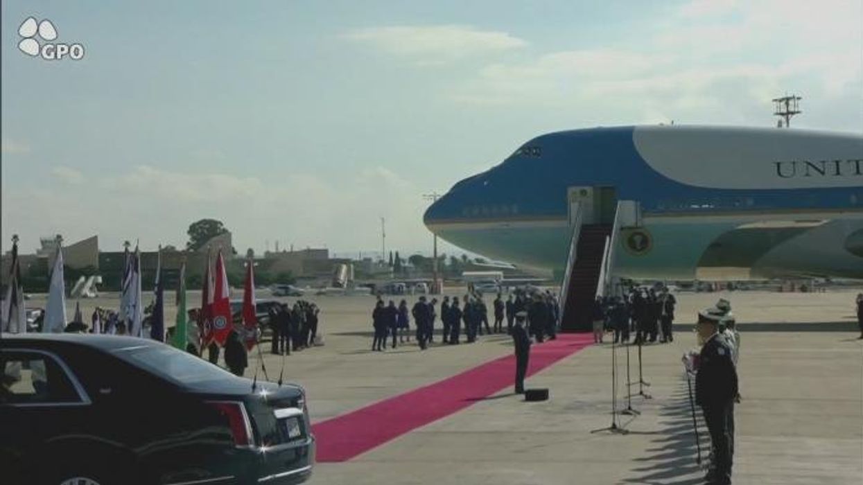 WATCH: Donald Trump arrives in Israel as hostages set to be released