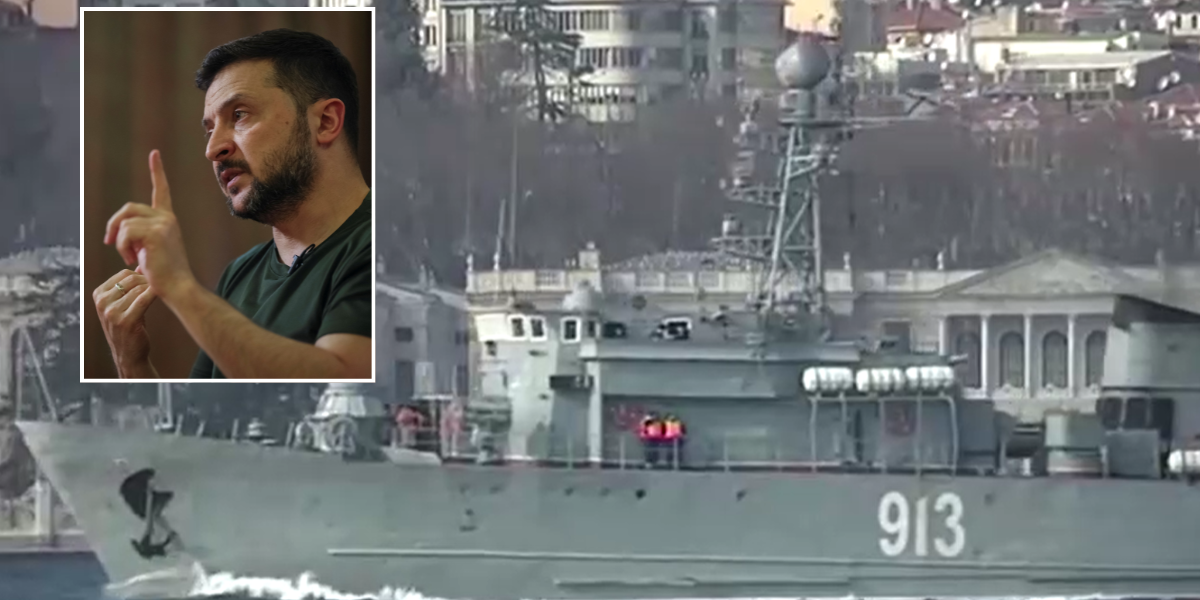 NextImg:Russian navy dealt devastating blow as Ukrainian missiles destroy key Black Sea minesweeper