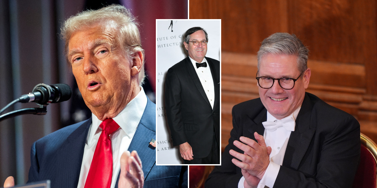 NextImg:Trump names billionaire as new US ambassador to 'beloved' UK just minutes after Starmer refuses to pick US over EU