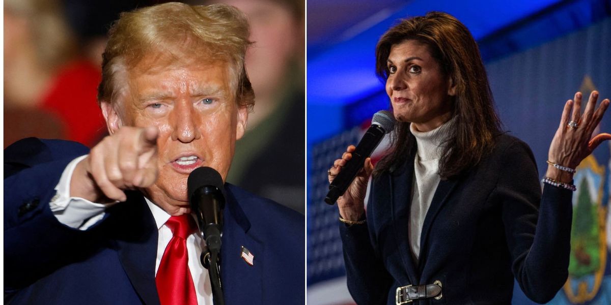 NextImg:Donald Trump suffers loss in Republican primary race as Nikki Haley makes history