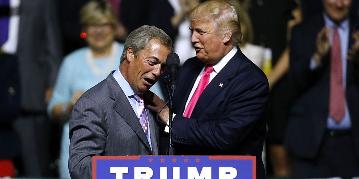 NextImg:Nigel Farage makes plea to Donald Trump 'to go play golf' if he loses election
