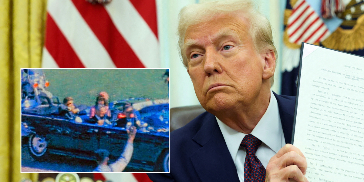 NextImg:'All will be revealed!' Trump poised to release JFK assassination files as President signs latest executive order
