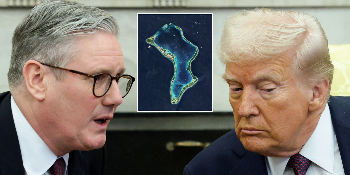 NextImg:Donald Trump 'BACKS Chagos surrender' in major victory for Starmer and Lammy