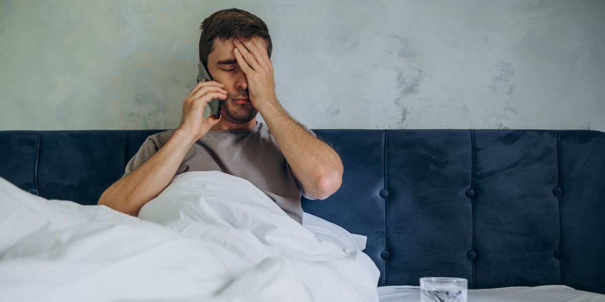 NextImg:Nearly half of working adults pull a sickie during Christmas period and more than half put on a 'fake voice' to make it more believable