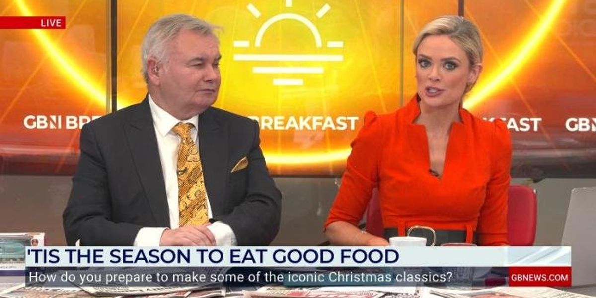 Eamonn Holmes surprised with birthday cake as he celebrates his special day with GB News Eamonn Holmes surprised with birthday cake as he celebrates his special day with GB News