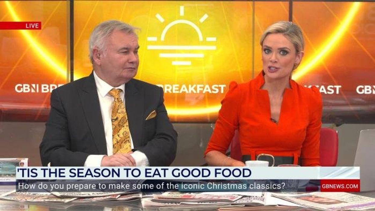 WATCH: Eamonn Holmes surprised with birthday cake as he celebrates his special day with GB News