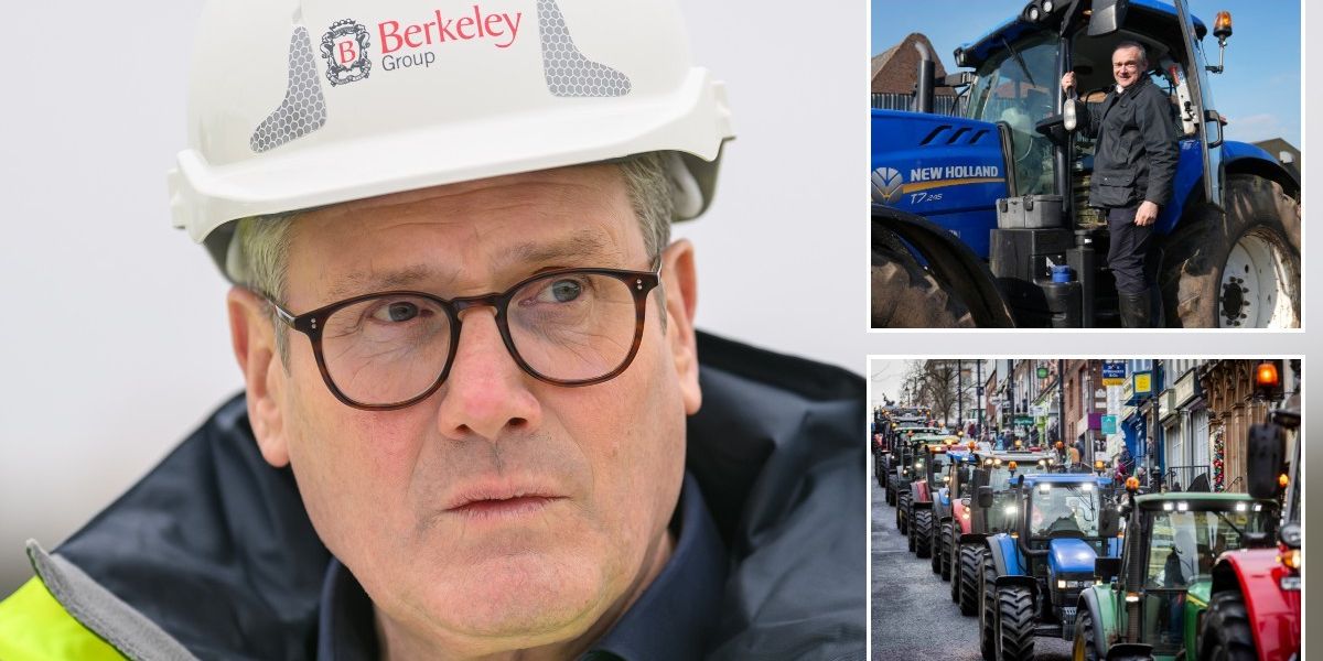 NextImg:Keir Starmer accused of 'throwing farmers to the wolves' following inheritance tax raid
