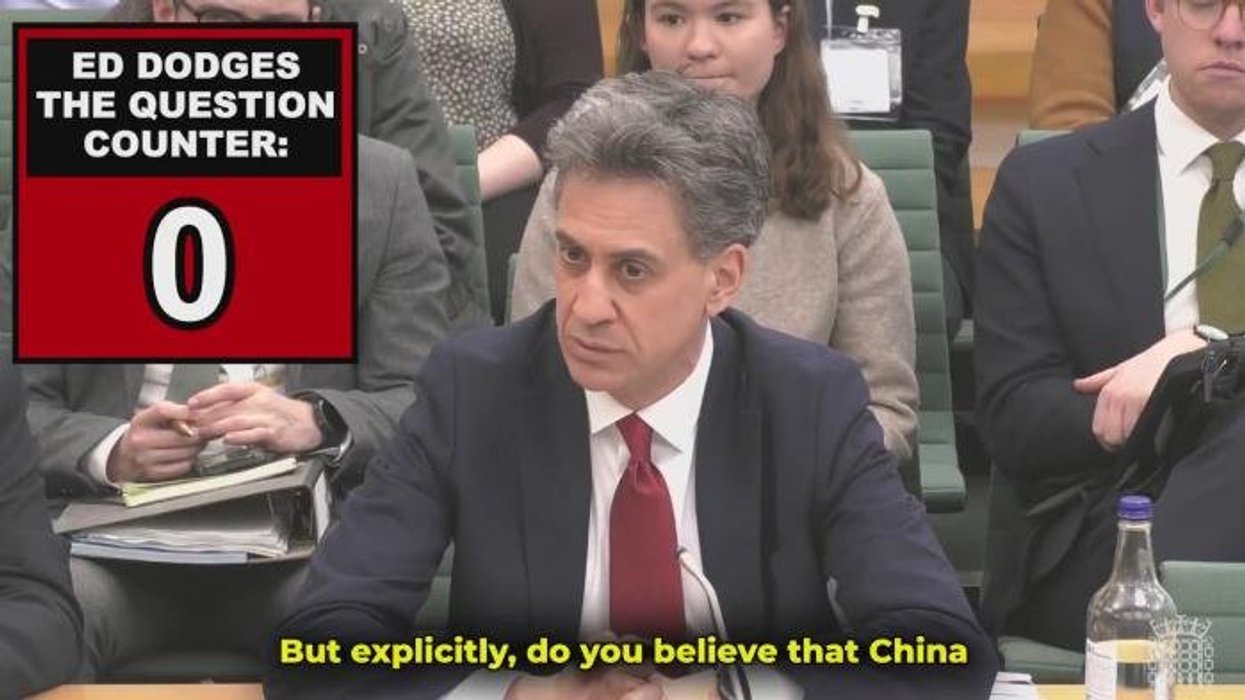 Ed Miliband dodges 'secret China deal' question 17 times in extraordinary exchange