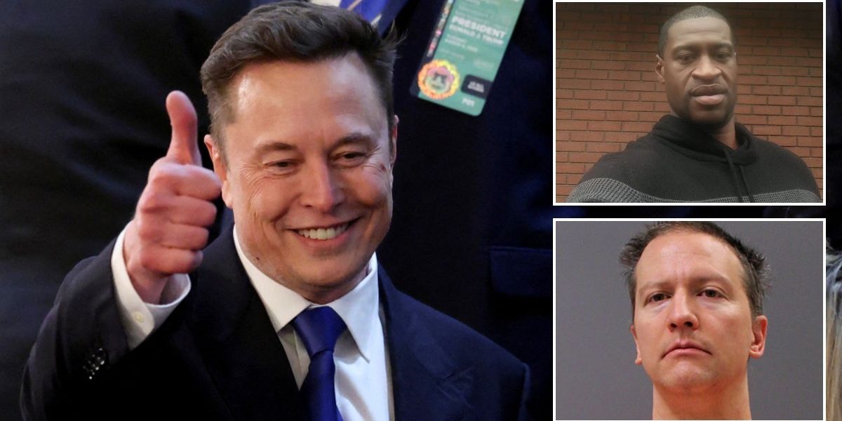 NextImg:Elon Musk promotes campaign to pardon 'unjustly convicted' George Floyd police officer