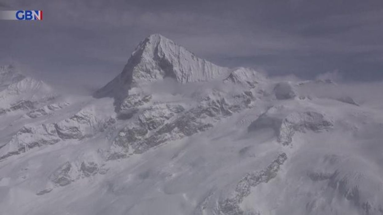 British skier survived 90ft fall down crevasse after avalanche, before being rescued five hours later with two others