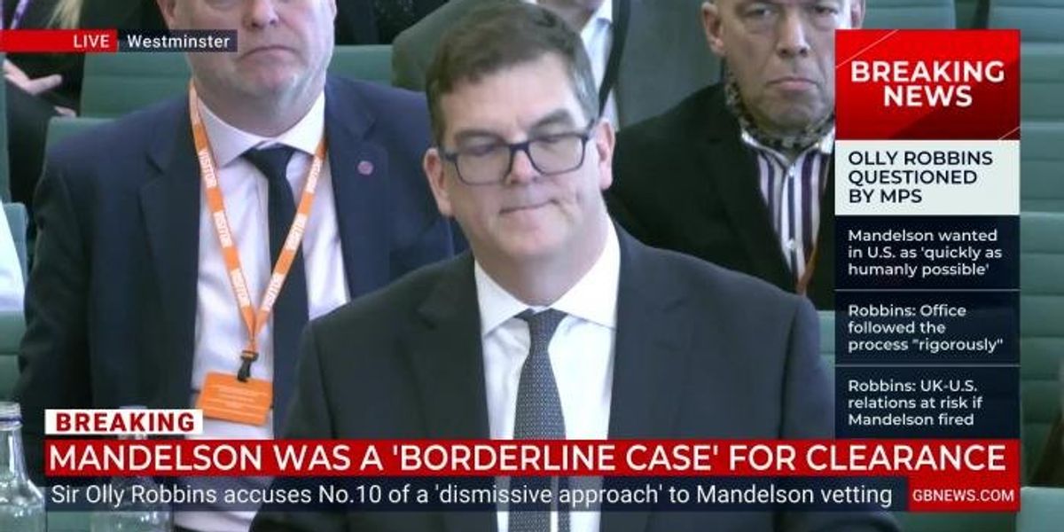 WATCH: Emily Thornberry challenges Olly Robbins on Peter Mandelson appointment WATCH: Emily Thornberry challenges Olly Robbins on Peter Mandelson appointment
