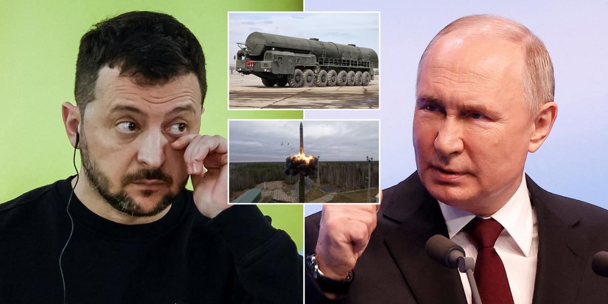NextImg:Putin threatens to smash Kyiv with 'massive' new missile which could strike 'anywhere' in Europe