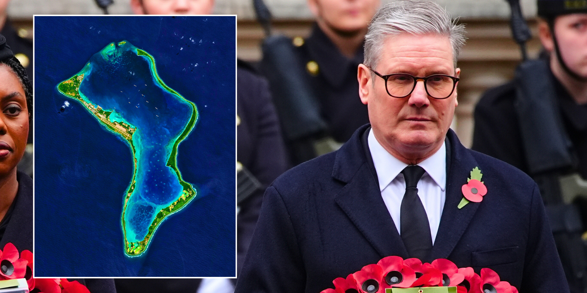 NextImg:'Total betrayal!' Labour 'snubs' Chagos Islanders at Cenotaph on Remembrance Sunday