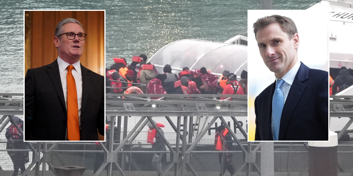 NextImg:Keir Starmer accused of 'shamefully failing' to crack down on migrants after record-breaking day