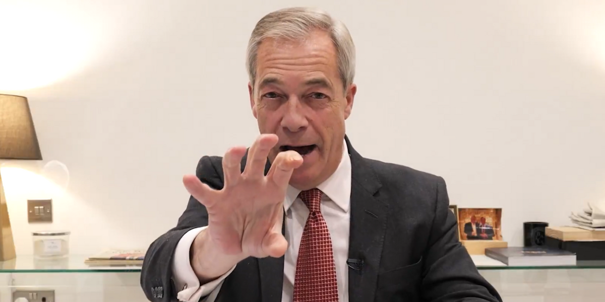 NextImg:Nigel Farage delivers damning verdict on woke Jaguar rebrand: 'They'll go BUST'