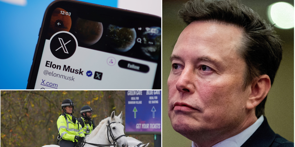 NextImg:Police forces 'withdraw' from X after Musk 'tyrannical state' row