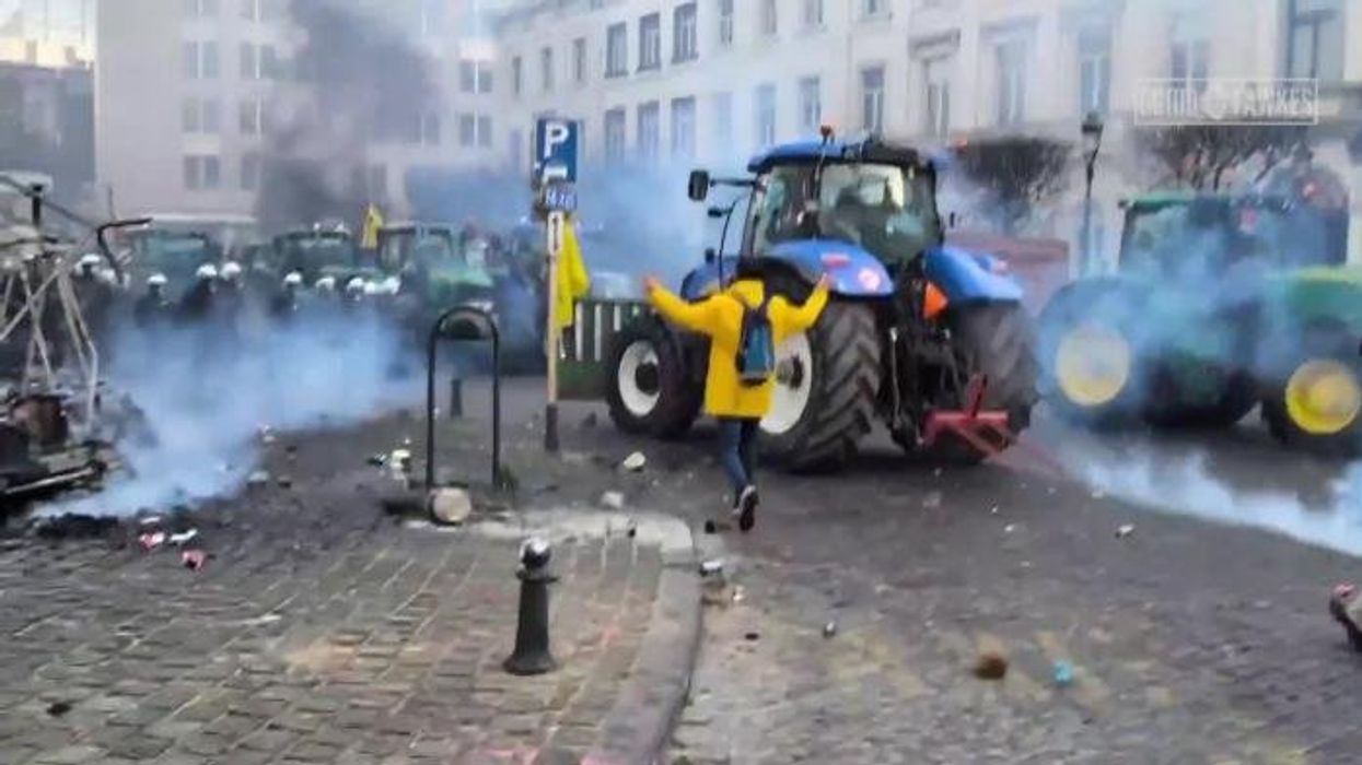 EU forced to delay hated new plans after farmers stage extraordinary protest in Brussels