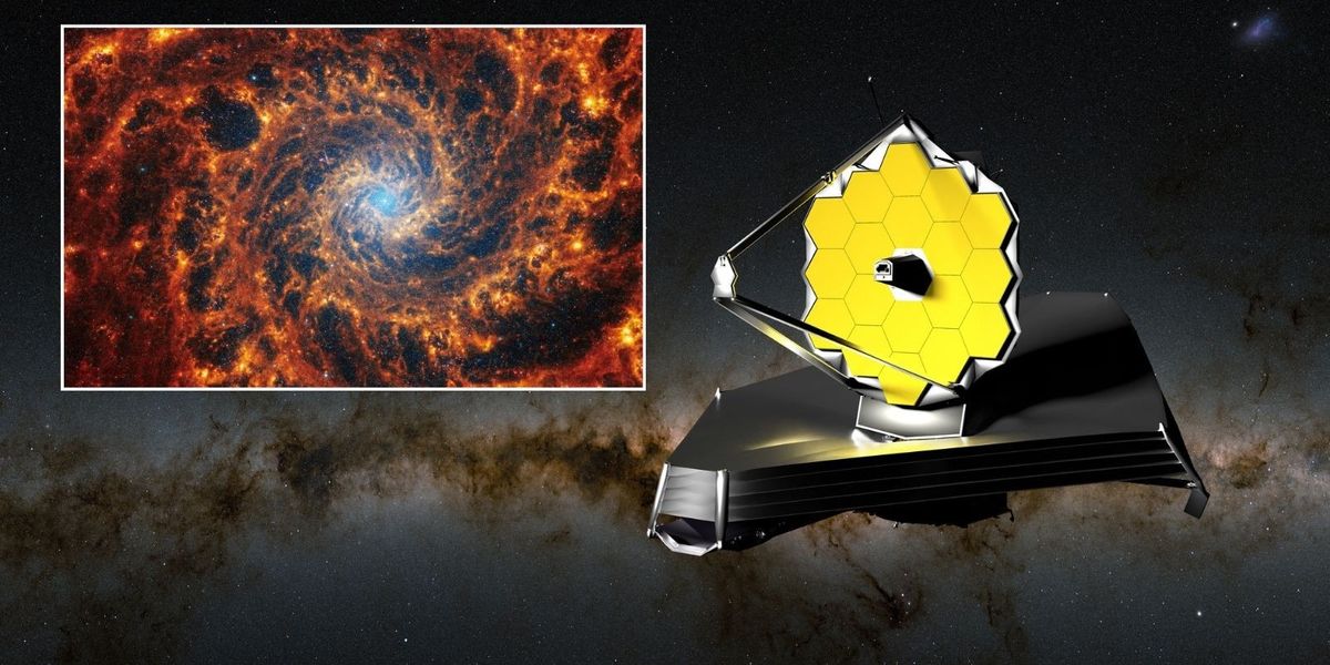 NextImg:James Webb telescope captures breathtaking photos of spiral clusters beyond our own galaxy