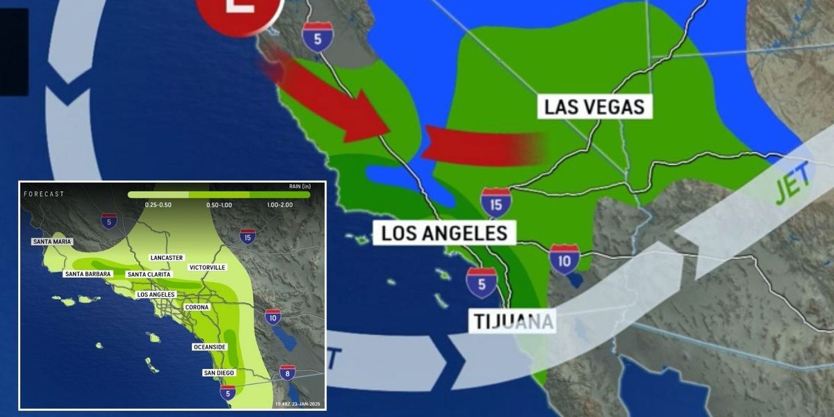 NextImg:US weather: ‘Toxic floods’ to hit land ‘scarred’ from wildfires as ‘deepening cyclone’ threatens mudslides and flash flooding