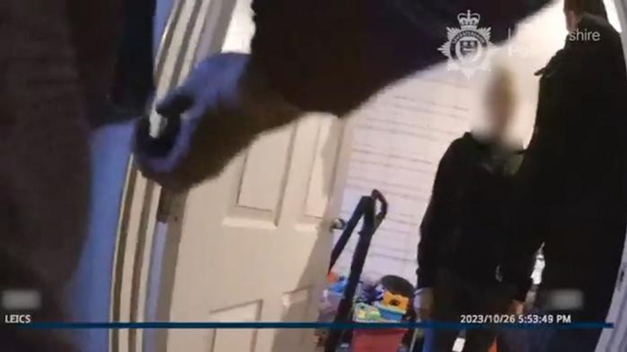 XL Bully dog tears barber's hand during vicious attack on high street