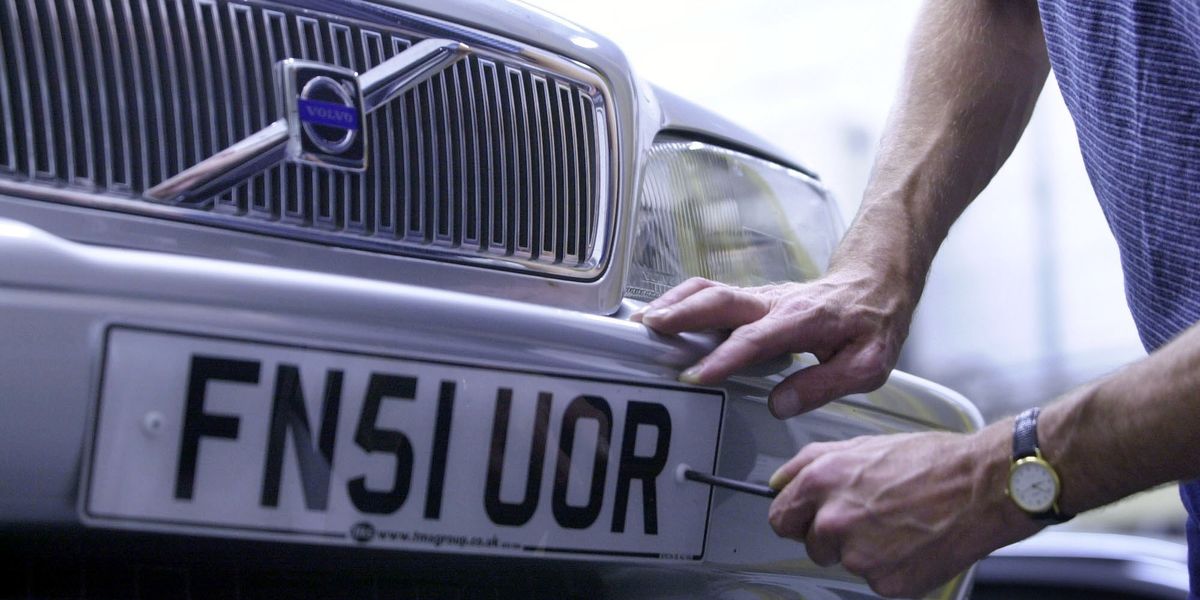 NextImg:Drivers issued urgent warning of massive £1,000 number plate fine ahead of new changes next week