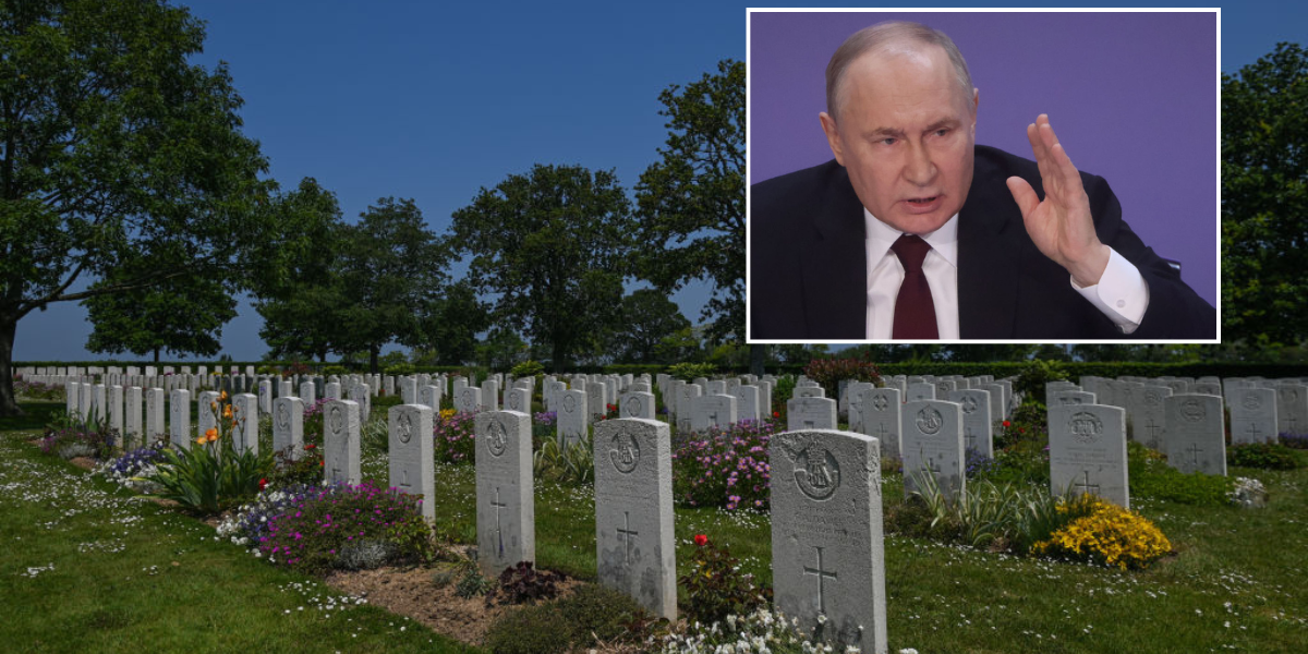 ‘Not welcome!’ French organisers ‘ban’ Putin from attending D-Day 80th anniversary celebrations