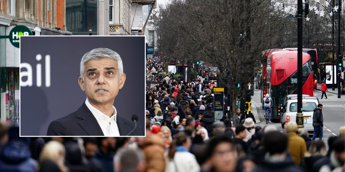 NextImg:Sadiq Khan to ban all cars from popular shopping district with drivers urged to support motion
