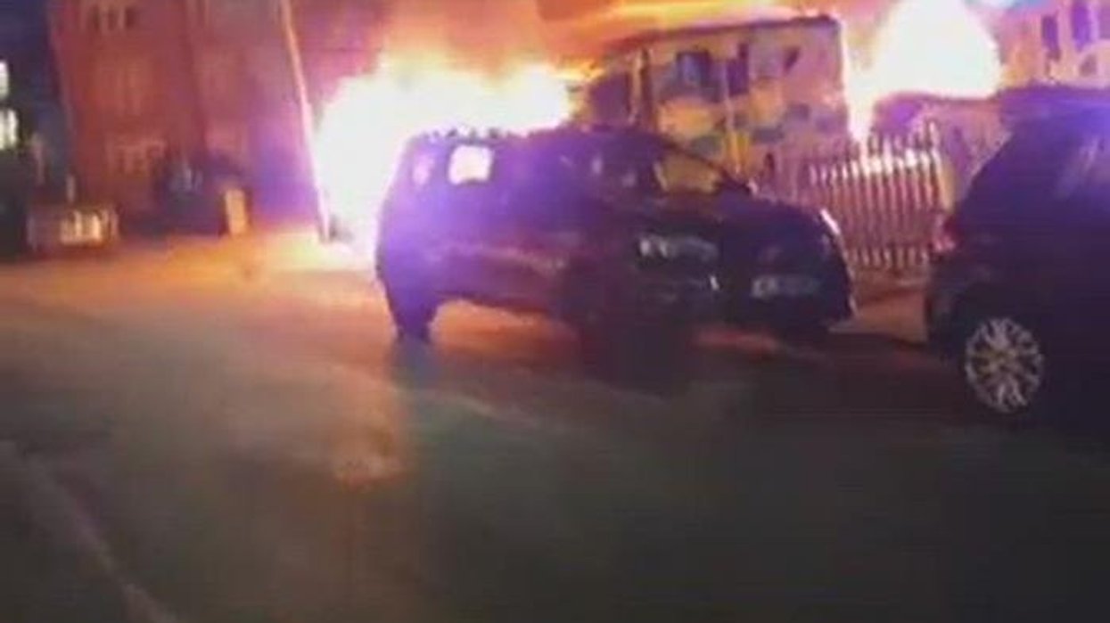 Police launch probe after four ambulances torched in ‘antisemitic hate crime’ attack in London