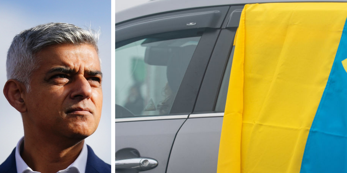 NextImg:Sadiq Khan to send scrapped Ulez cars to Ukraine with 'plenty of money left' for petrol and diesel drivers
