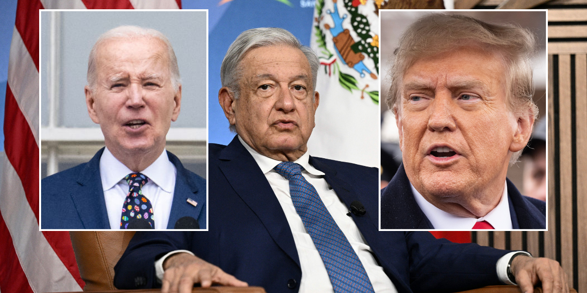 NextImg:Trump lashes out after Mexico demands Biden pay $20bn a year: 'I wouldn't give him 10 cents!'