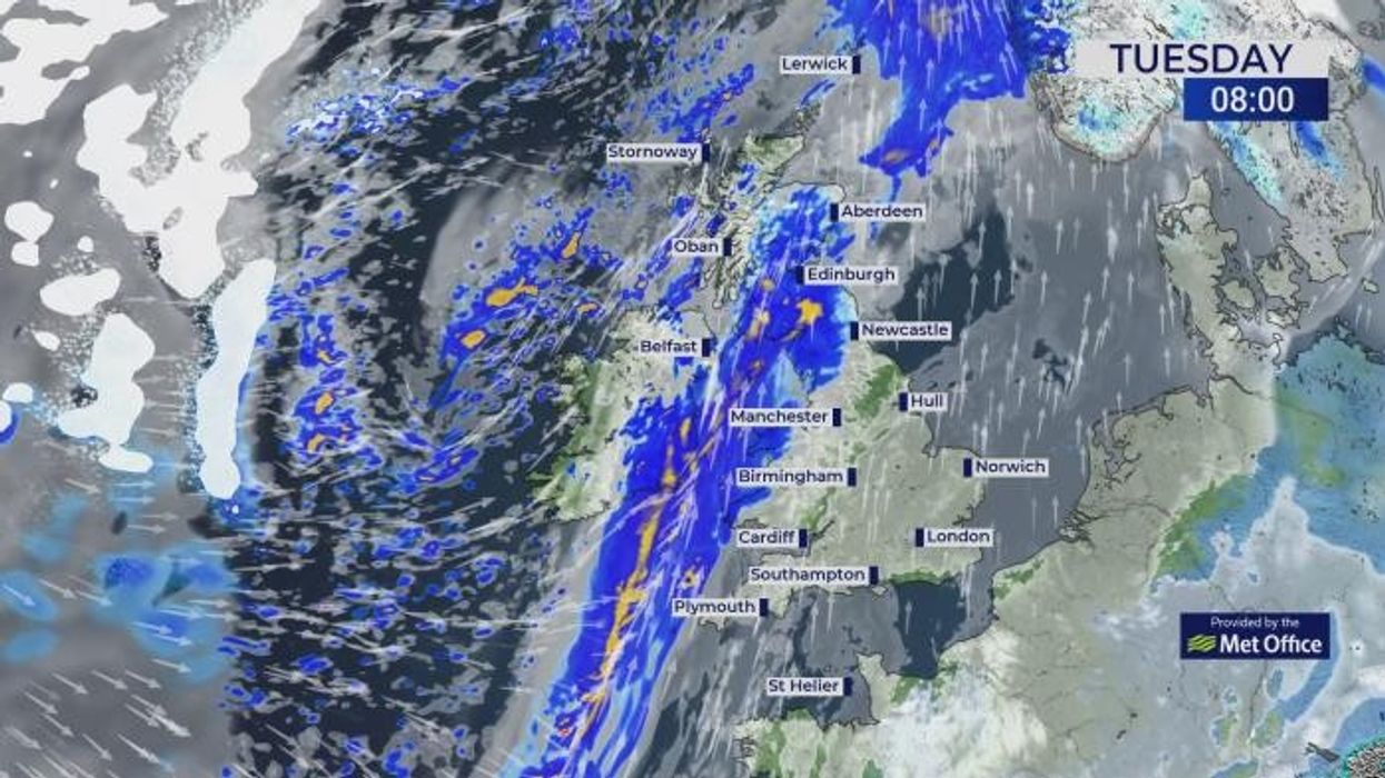 UK weather: Snow-laden 'Arctic U-turn' to swoop across Britain as Polar Vortex sparks imminent 'major cold blast'