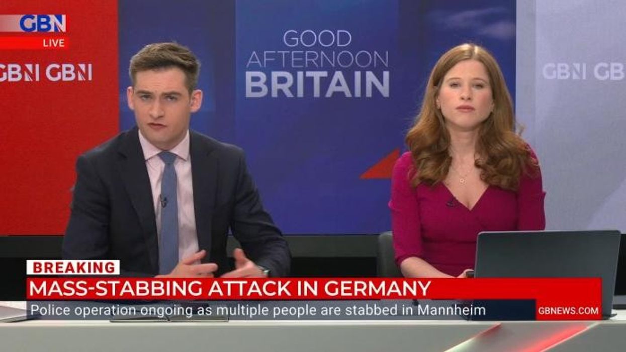 Knife attacker stabs multiple people on LIVE STREAM in German city as armed police rush to scene