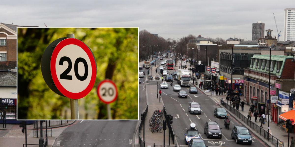 NextImg:London borough launches 20mph speed limits across roads although 'vital measure' could hinder drivers