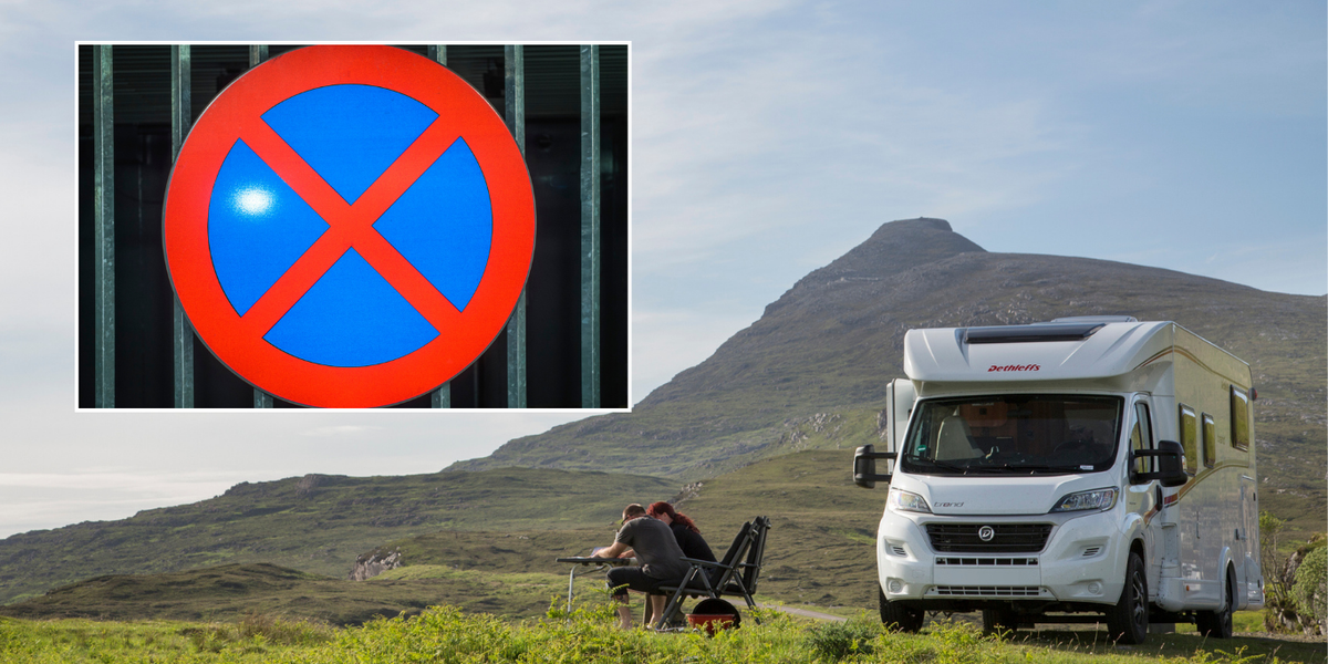 NextImg:Motorhomes and campervans may risk £100 penalty for parking overnight along popular tourist route