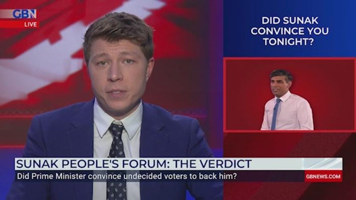 Rishi Sunak handed major boost in bombshell GB News poll just MINUTES after PM confronted by angry voters