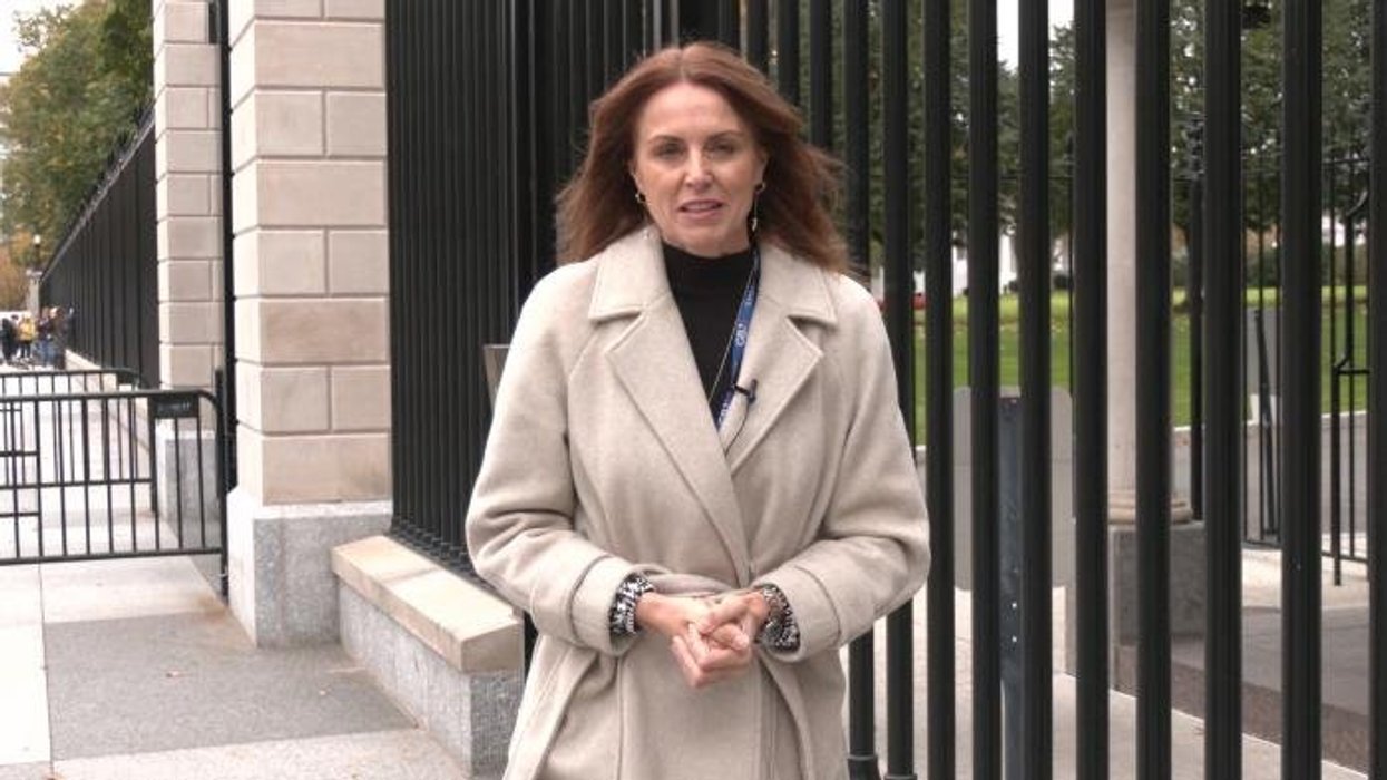 Man tackled to the ground after attempting to break into White House - with Donald Trump inside