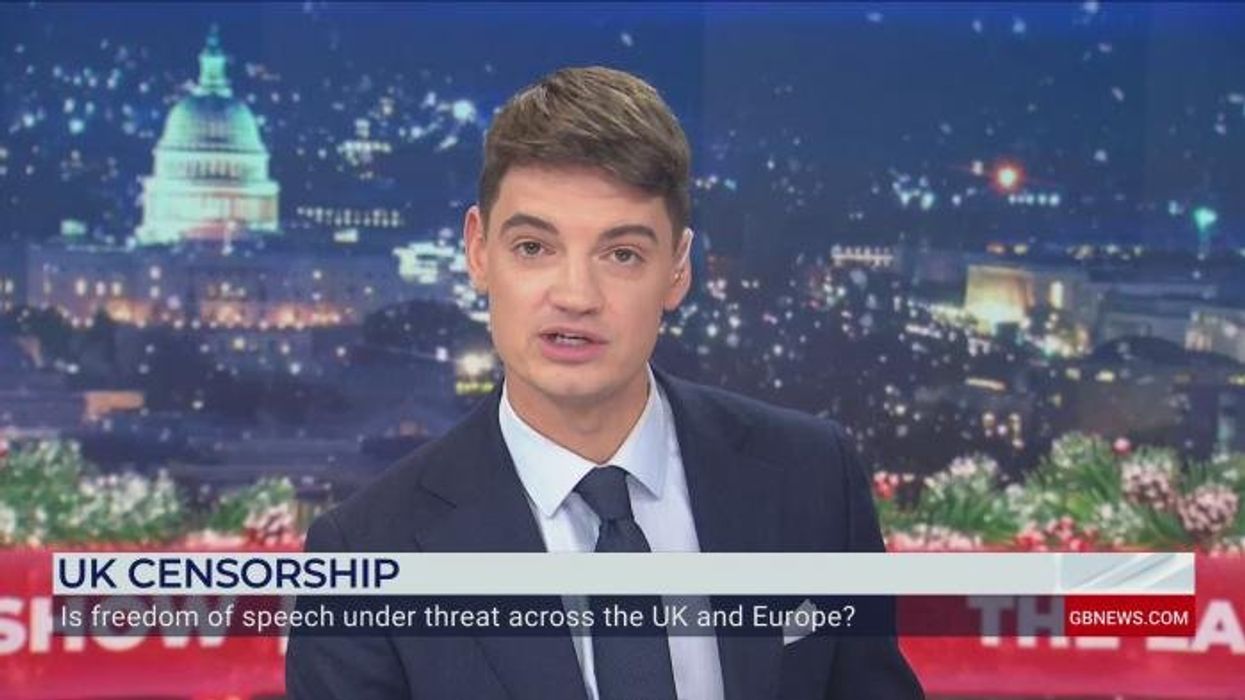 Watch GB News guest's brutal one-word answer when asked about Britain's free speech crisis