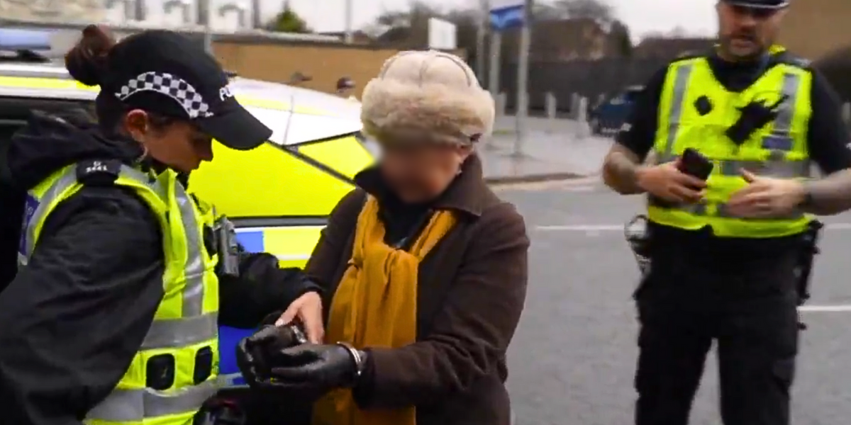 NextImg:Pensioner becomes first person in Scotland to be arrested under abortion buffer zone law