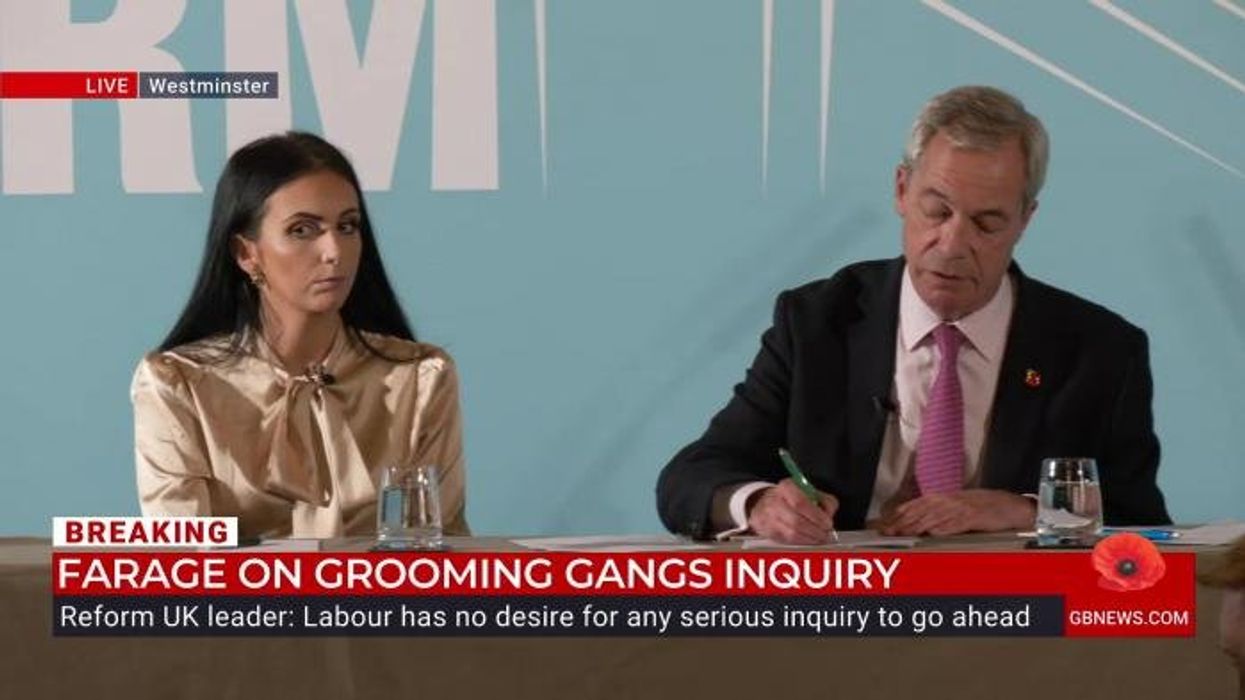 WATCH: GB News's Olivia Utley questions Nigel Farage on grooming gangs committee