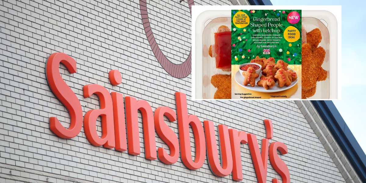 NextImg:Sainsbury's slammed as 'woke' over festive 'gingerbread shaped PEOPLE'
