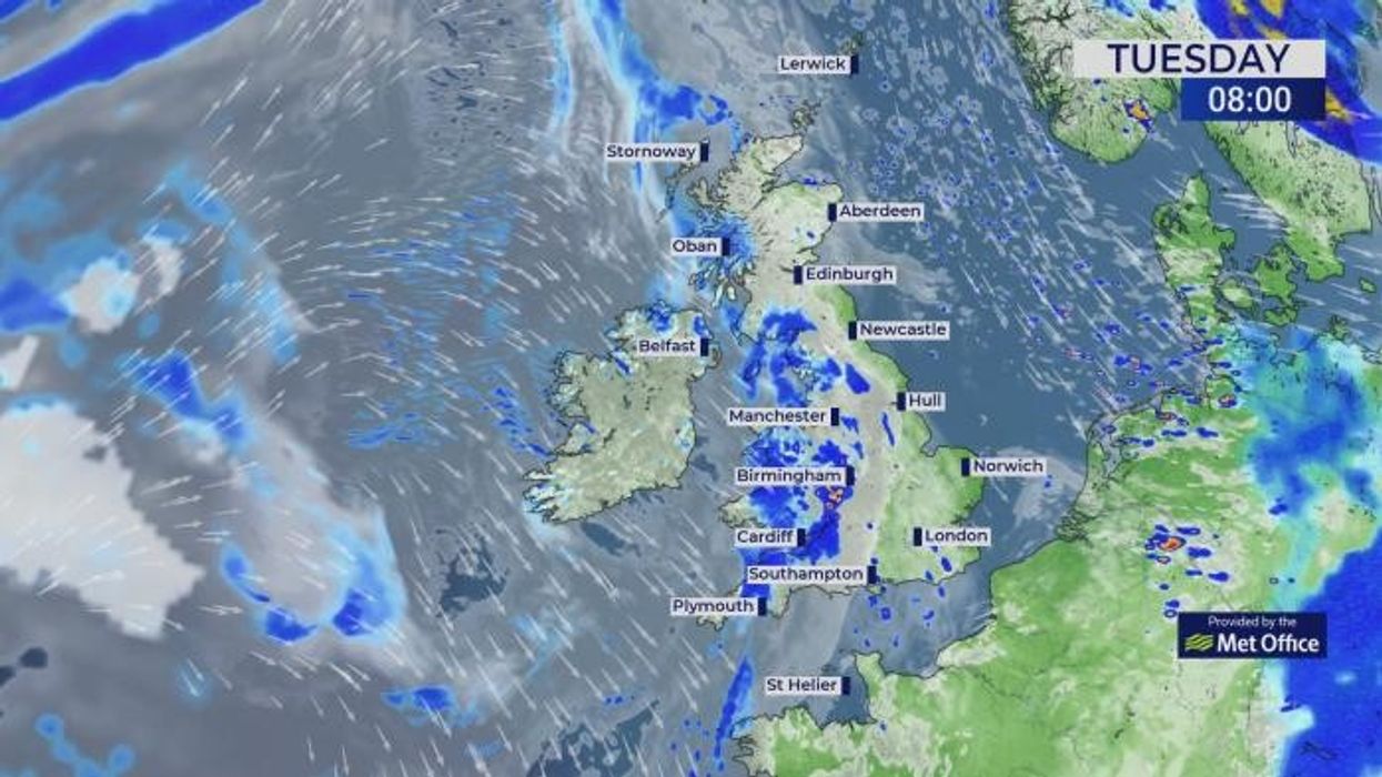 UK weather: Eruption of thundery downpours to blast Britain as 'Bermuda heat dome' clashes with Atlantic storms