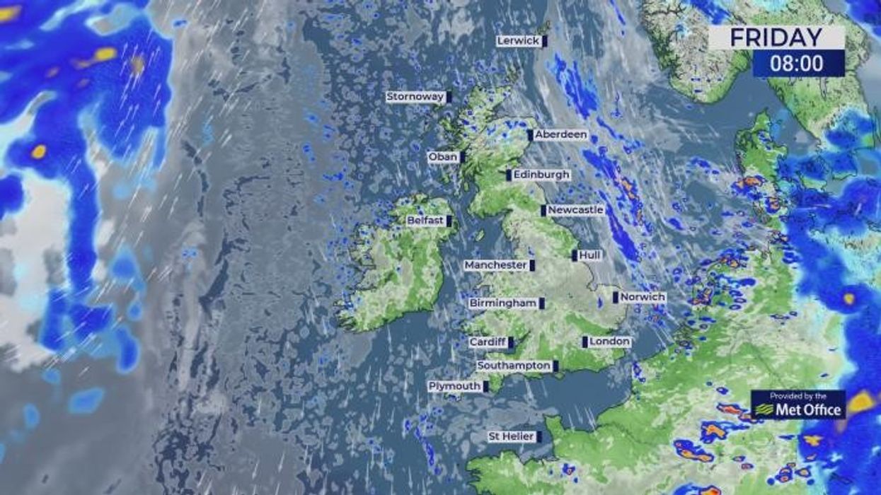 UK weather: 'Powerful' storm threatens 80mph gales across Britain as 'raging' jet stream triggers plunging temperatures